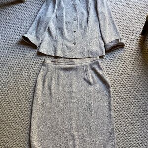 Vintage Women’s 12P Miss Dorby Skirt and Jacket Outfit VGC